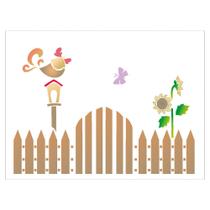 Stencil Sp. 15x20 1062 Cerca Galinha Stencil Sp. 15x20 1062 Cerca Galinha