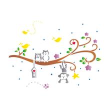 Stencil Sp. 15X20 1209 Bichos Arvore