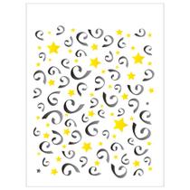 Stencil Sp. 15x20 1381 Estampa Carnav.