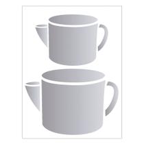 Stencil Sp. 15x20 1838 Canecas Stencil Sp. 15x20 1838 Canecas