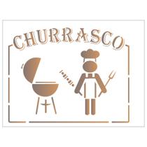 Stencil Sp. 15X20 2035 Churrasco