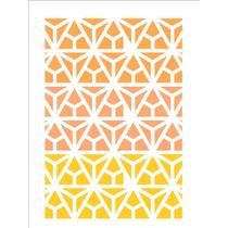Stencil Sp. 15x20 2352 Est. Vitral Trian