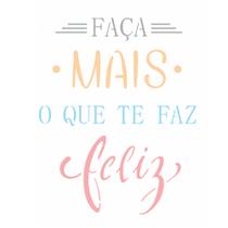 Stencil Sp. 15x20 2445 Frase Faca Mais