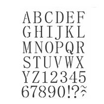 Stencil Sp. 15x20 2495 Alf. Reto Maisc Stencil Sp. 15x20 2495 Alf. Reto Maisc