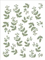 Stencil Sp. 15x20 2698 Estamp. Folhas Ii