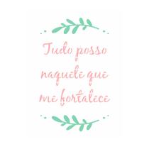 Stencil Sp. 15X20 3038 Frase Tudo Posso