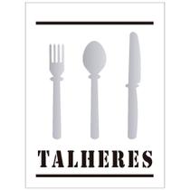 Stencil Sp. 15x20 751 Talheres Stencil Sp. 15x20 751 Talheres