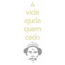 Stencil Sp. 17X42 2451 Frase Vida Ajuda