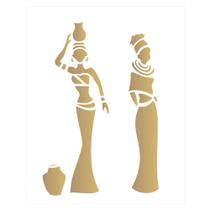 Stencil Sp. 20x25 1322 Africanas Stencil Sp. 20x25 1322 Africanas