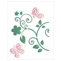 Stencil Sp. 20x25 2052 Borboleta