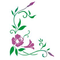 Stencil Sp. 20x25 2264 Cant. Mandevilla