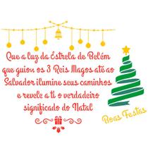 Stencil Sp. 20x25 2558 Poema Msg Natal