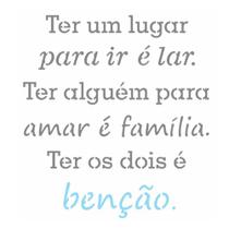 Stencil Sp. 20x25 2725 Frase Benção
