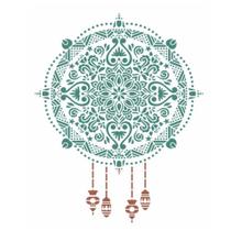 Stencil Sp. 20x25 2736 Mandala Natalina