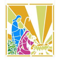 Stencil Sp. 20x25 2739 Vitral Manjedoura