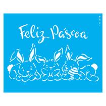 Stencil Sp. 20X25 2824 Coelho Deitado I Stencil Sp. 20X25 2824 Coelho Deitado I