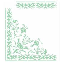 Stencil Sp. 20x25 2847 Cant. e Moldura