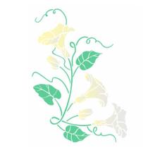 Stencil Sp. 20x25 2848 Cant. e Flores Ii Stencil Sp. 20x25 2848 Cant. e Flores Ii