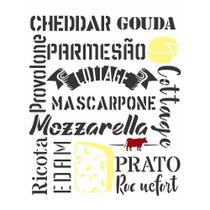 Stencil Sp. 20x25 2850 Estamparia Queijo Stencil Sp. 20x25 2850 Estamparia Queijo