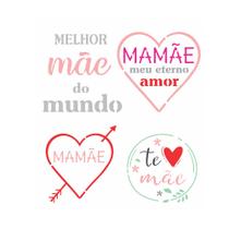 Stencil Sp. 20x25 2856 Frases Mãe