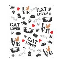 Stencil Sp. 20x25 2871 Pet Est. Gatos Ii