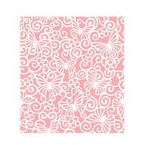 Stencil Sp. 20x25 2872 Renda Borboletas