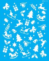 Stencil Sp. 20x25 3005 Estamparia Natal