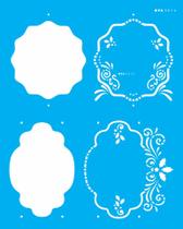 Stencil Sp. 20x25 3014 Mold. Natalinas Stencil Sp. 20x25 3014 Mold. Natalinas