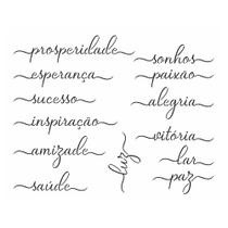 Stencil Sp. 20X25 3019 Palavra Lettering