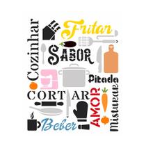 Stencil Sp. 20X25 3055 Cul. Est. Cozinha