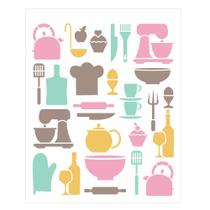 Stencil Sp. 20X25 3111 Cul. Est. Utensíl