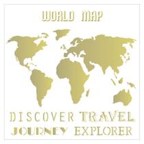 Stencil Sp. 30,5X30,5 2099 Mapa