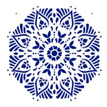 Stencil Sp. 30,5x30,5 2298 Mand Ii Cam 2