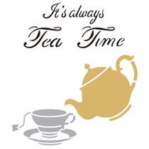 Stencil Sp. 30,5x30,5 2303 Tea Time