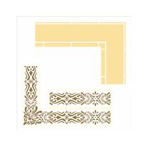 Stencil Sp. 30,5x30,5 2988 Mold. Cantone Stencil Sp. 30,5x30,5 2988 Mold. Cantone