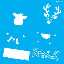 Stencil Sp. 30,5x30,5 3006 Rena F. Natal Stencil Sp. 30,5x30,5 3006 Rena F. Natal