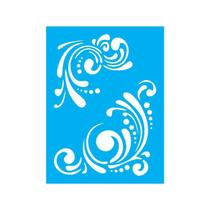 Stencil Tamako Arabesco - 15X20Cm - Ref 8542