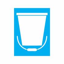 Stencil Tamako Balde - 15X20Cm - Ref 8597 Stencil Tamako Balde - 15X20Cm - Ref 8597