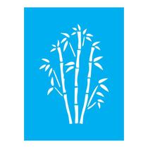 Stencil Tamako Bambu - 15X20Cm - Ref A3185