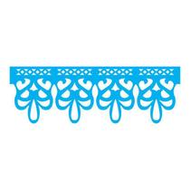 Stencil Tamako Barrado - 10X30Cm - Ref 7665