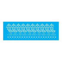 Stencil Tamako Barrado - 10X30Cm - Ref 7672