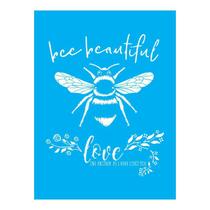 Stencil Tamako Bee Beautiful - 15X20Cm - Ref A2956
