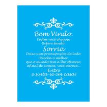 Stencil Tamako Bem Vindo - 15X20Cm - Ref A2627