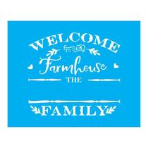 Stencil Tamako Bem Vindo - 20X25Cm - Ref B900