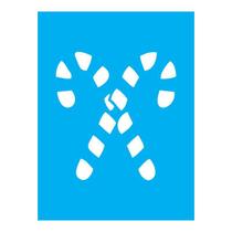 Stencil Tamako Bengalas Natal - 15X20Cm - Ref A3276