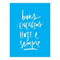 Stencil Tamako Boas Energias - 15X20Cm - Ref A2689