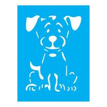 Stencil Tamako Cachorro - 15X20Cm - Ref 897