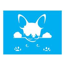 Stencil Tamako Cachorro - 15X20Cm - Ref A2404