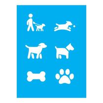 Stencil Tamako Cachorro - 15X20Cm - Ref A2600