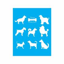 Stencil Tamako Cachorro - 20X25Cm - Ref 9005